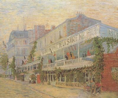 Vincent Van Gogh Restaurant de la Sirene at Asnieres (nn04) France oil painting art